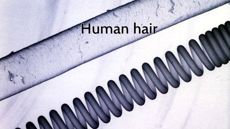 Micro springs thinner than a hair